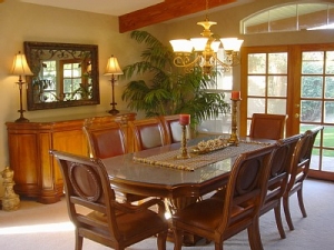 Wooden and Imported Dining Table